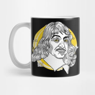 Rene Descartes Art Mug